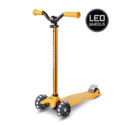 Micro Step Maxi Deluxe Pro LED Geel Micro Step Maxi Deluxe Pro LED Geel