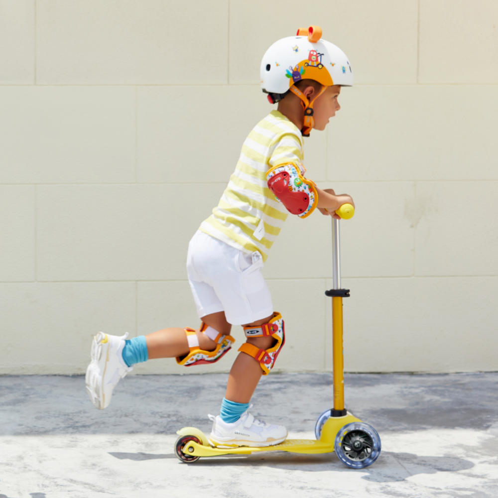 Micro Step Mini Deluxe LED Geel Micro Step Mini Deluxe LED Geel