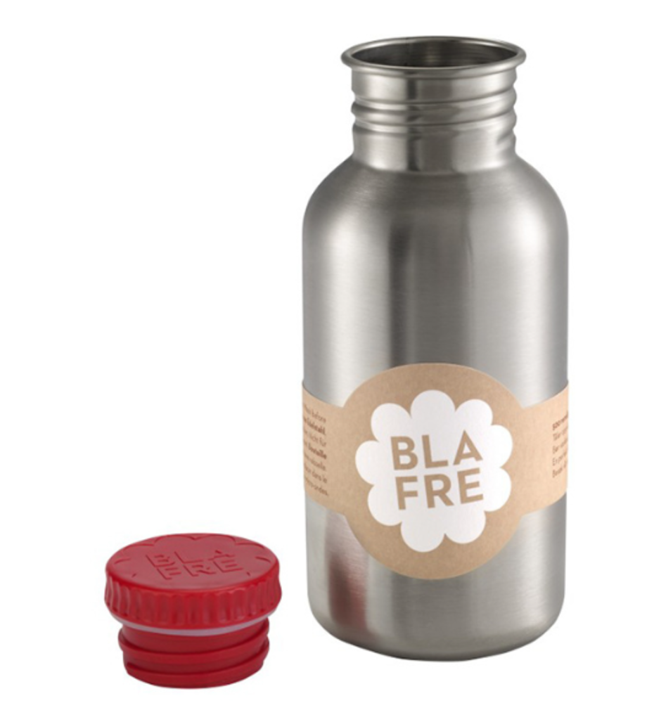 Blafre Stalen drinkfles 500ml Rood Blafre Stalen drinkfles 500ml Rood