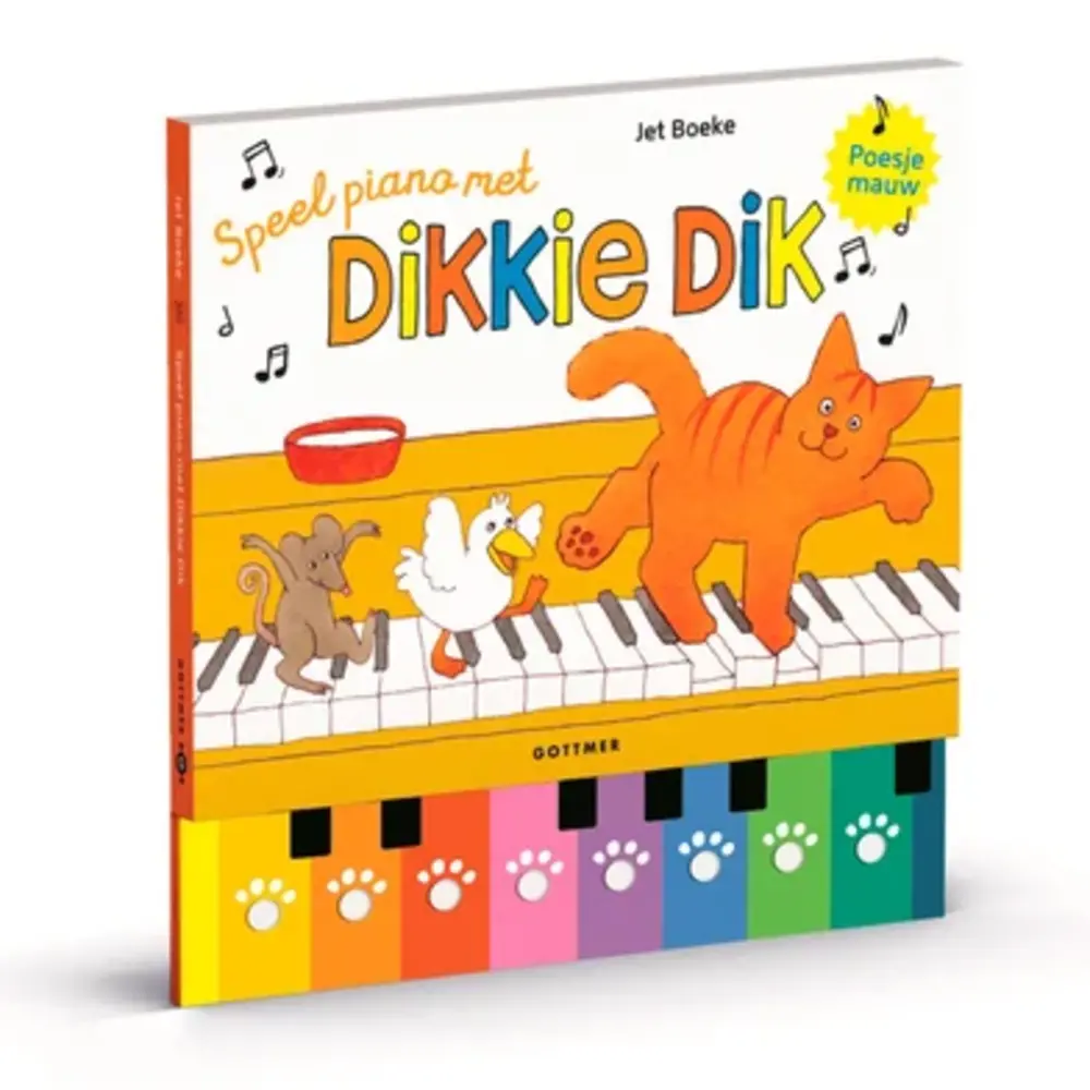 Speel piano met Dikkie Dik