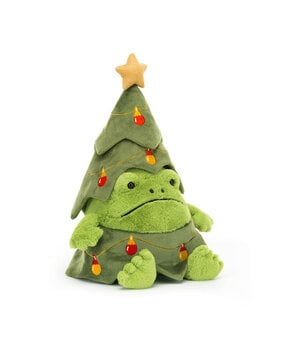 Jellycat Christmas Tree Ricky Rain Frog