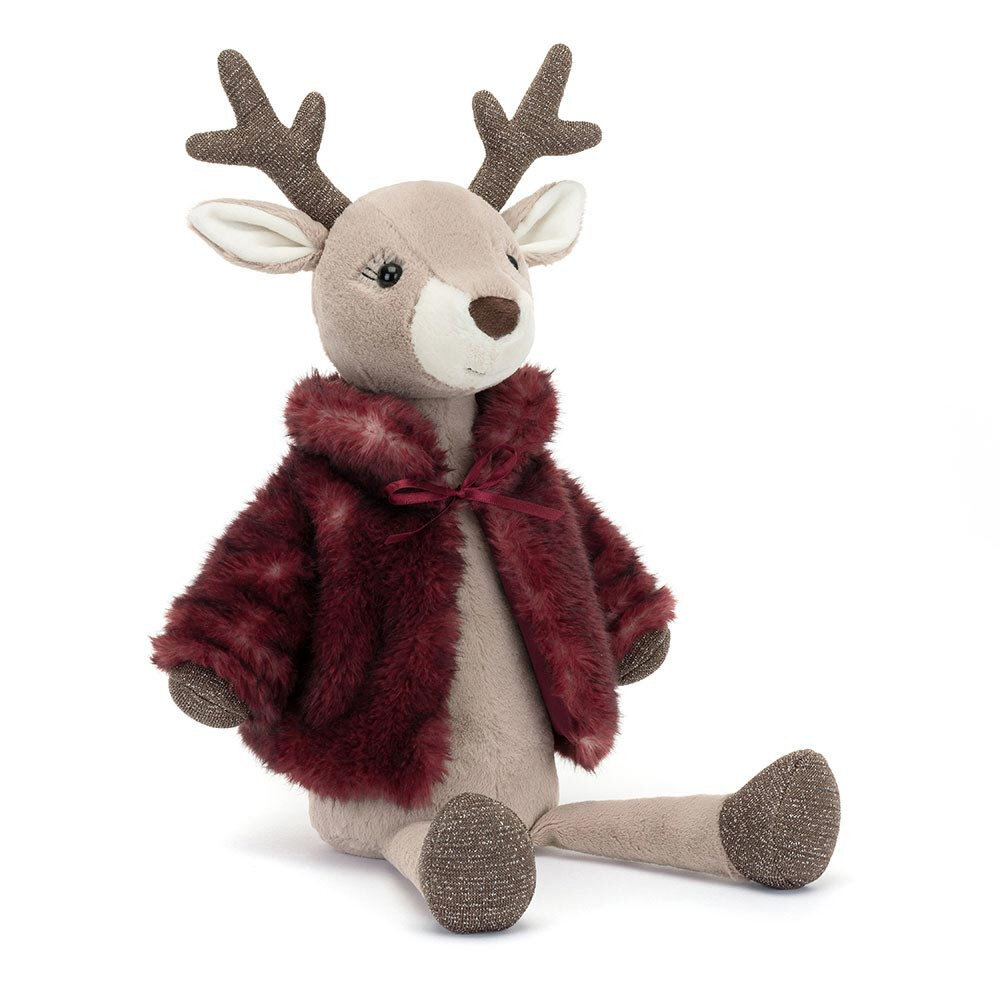 Jellycat Knuffel Vivien Reindeer Jellycat Knuffel Vivien Reindeer