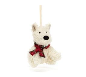 Jellycat Munro Scottie Dog Decoration Jellycat Munro Scottie Dog Decoration