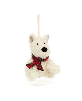 Jellycat Munro Scottie Dog Decoration