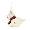 Jellycat Munro Scottie Dog Decoration Jellycat Munro Scottie Dog Decoration