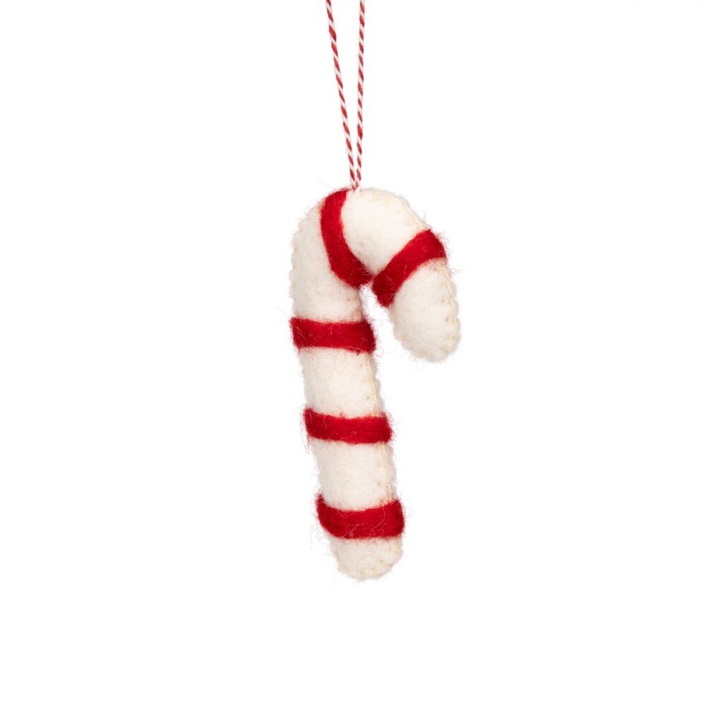 Sjaal met Verhaal Hanger Candy Cane (per stuk) Sjaal met Verhaal Hanger Candy Cane (per stuk)