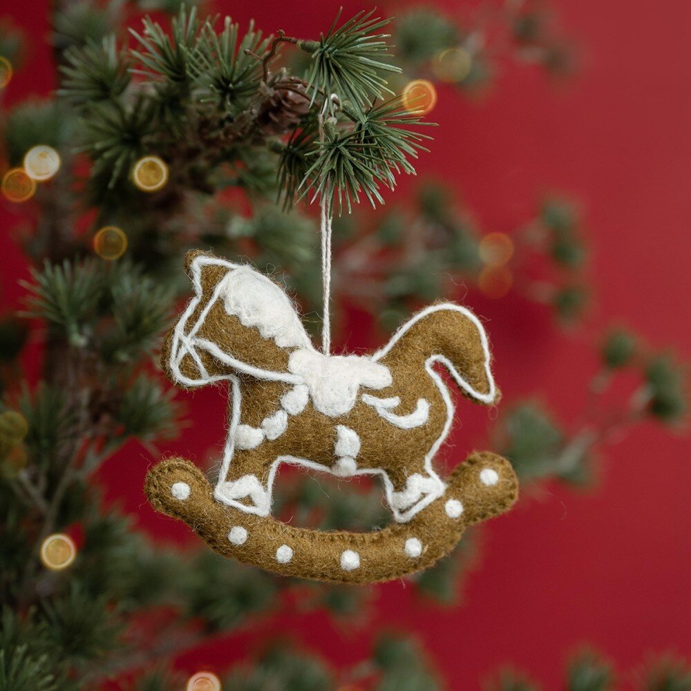Sjaal met Verhaal Hanger Gingerbread Hobbelpaard (per stuk) Sjaal met Verhaal Hanger Gingerbread Hobbelpaard (per stuk)