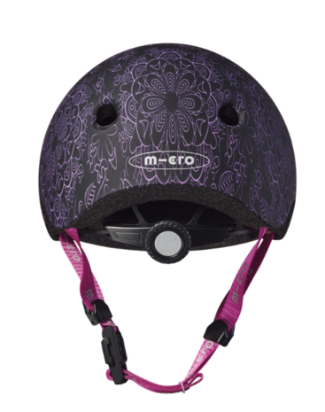 Micro Step Helm Deluxe Mandala Roze/Paars Maat M Micro Step Helm Deluxe Mandala Roze/Paars Maat M