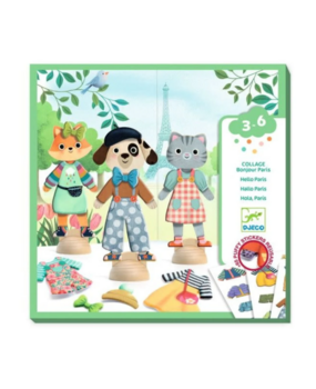Djeco Aankleedpoppen Bonjour Paris Djeco Aankleedpoppen Bonjour Paris