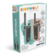 KidyWolf KIDYTALK Walktietalkies Nude en Cyan KidyWolf KIDYTALK Walktietalkies Nude en Cyan