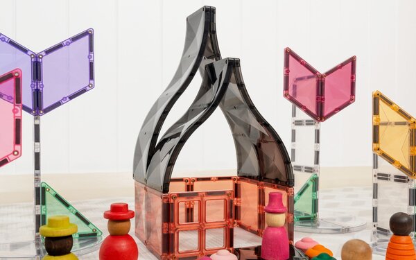 Connetix Roads Ramps en Intersections Pack 16 stuks Connetix Roads Ramps en Intersections Pack 16 stuks