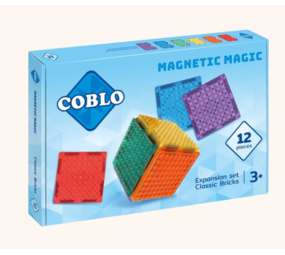 Coblo Magnetische Tegels Bricks - 12 stuks Coblo Magnetische Tegels Bricks - 12 stuks