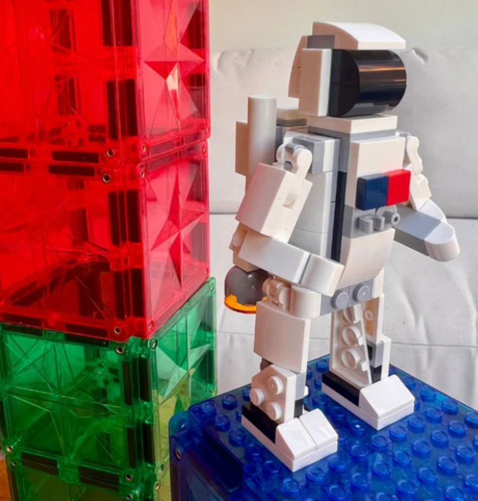 Coblo Magnetische Tegels Bricks - 12 stuks Coblo Magnetische Tegels Bricks - 12 stuks