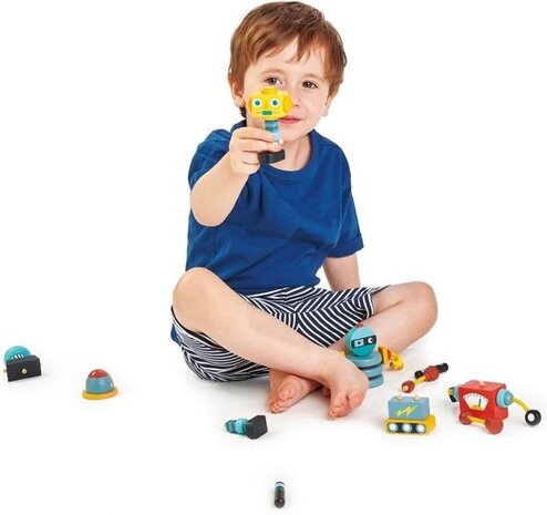 Tender Leaf Toys Robot Construction Tender Leaf Toys Robot Construction