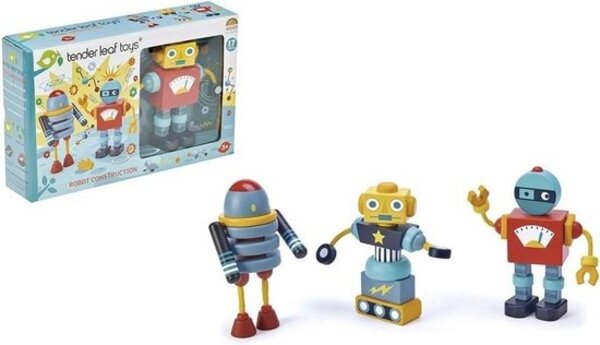 Tender Leaf Toys Robot Construction Tender Leaf Toys Robot Construction