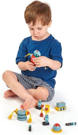 Tender Leaf Toys Robot Construction Tender Leaf Toys Robot Construction