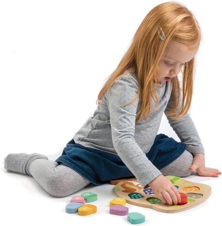 Tender Leaf Toys Vormenpuzzel Hoeveel Eikels? Tender Leaf Toys Vormenpuzzel Hoeveel Eikels?