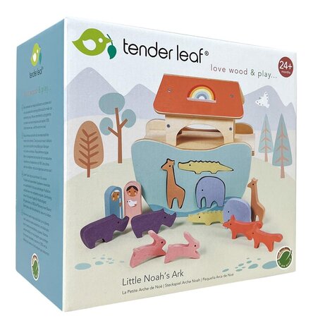 Tender Leaf Toys Kleine Ark van Noah Tender Leaf Toys Kleine Ark van Noah