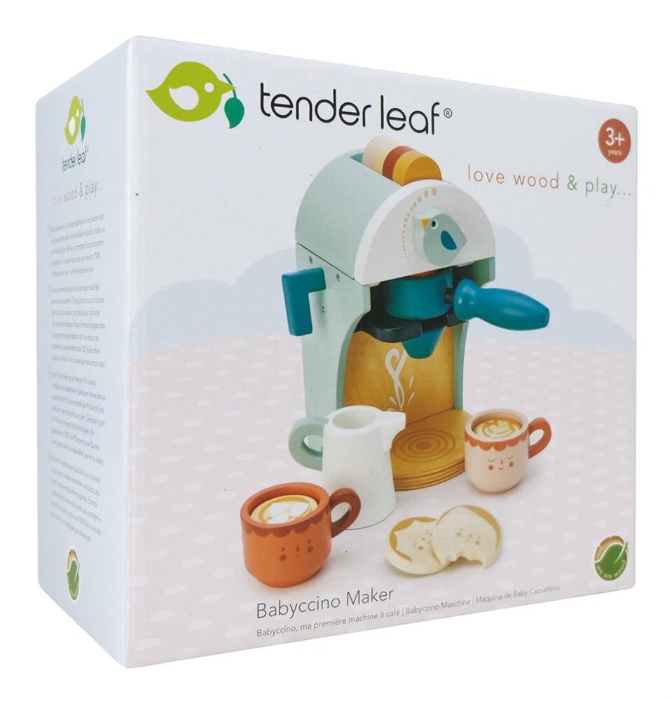 Tender Leaf Toys Houten Babyccino Maker Tender Leaf Toys Houten Babyccino Maker