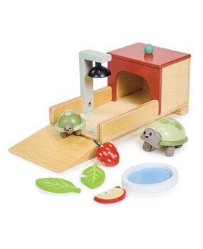 Tender Leaf Toys Houten Huisdierenset Schildpad
