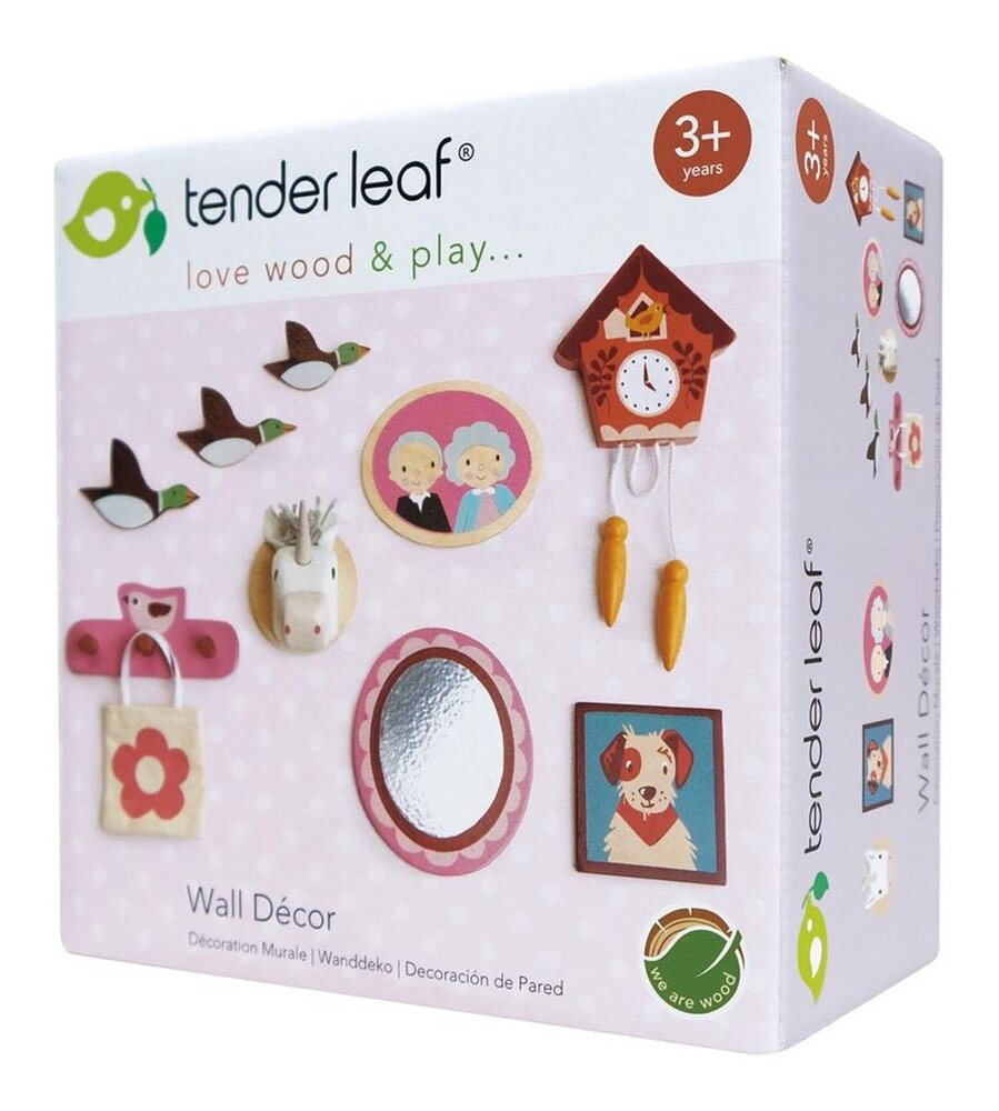 Tender Leaf Toys Poppenhuis Muurdecoratie Tender Leaf Toys Poppenhuis Muurdecoratie