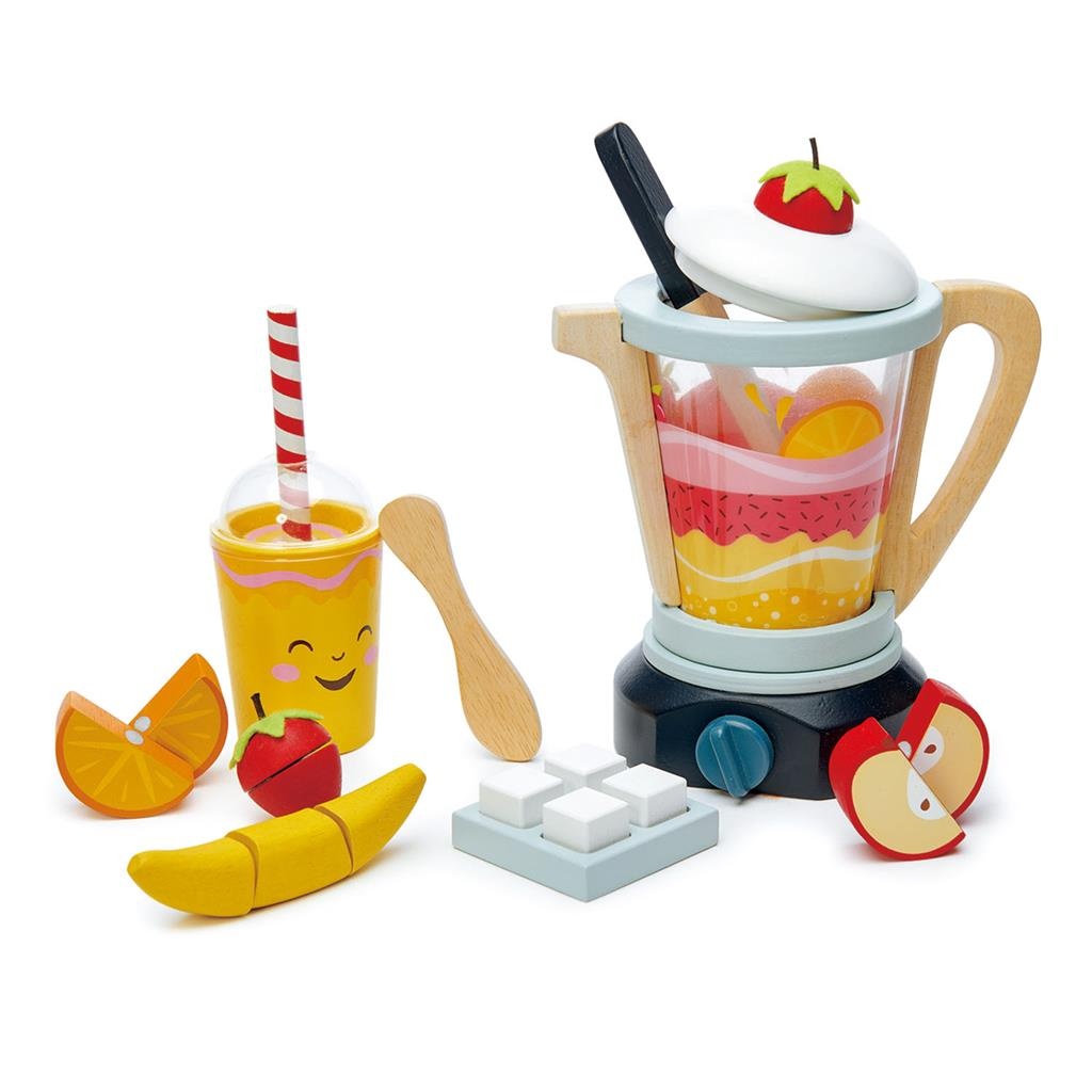 Houten Fruit Blender afbeelding