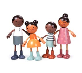 Tender Leaf Toys Houten Poppenfamilie Humming Bird Tender Leaf Toys Houten Poppenfamilie Humming Bird