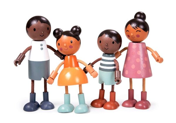 Tender Leaf Toys Houten Poppenfamilie Humming Bird Tender Leaf Toys Houten Poppenfamilie Humming Bird