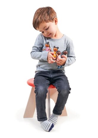 Tender Leaf Toys Houten Poppenfamilie Humming Bird Tender Leaf Toys Houten Poppenfamilie Humming Bird