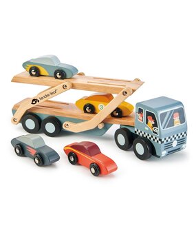 Tender Leaf Toys Houten Autotransporter