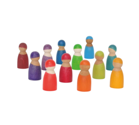 Grimm's Regenboog Vrienden 12 stuks Grimm's Regenboog Vrienden 12 stuks