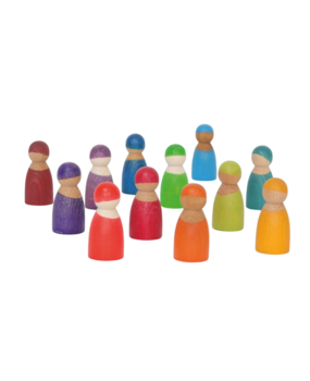 Grimm's Regenboog Vrienden 12 stuks