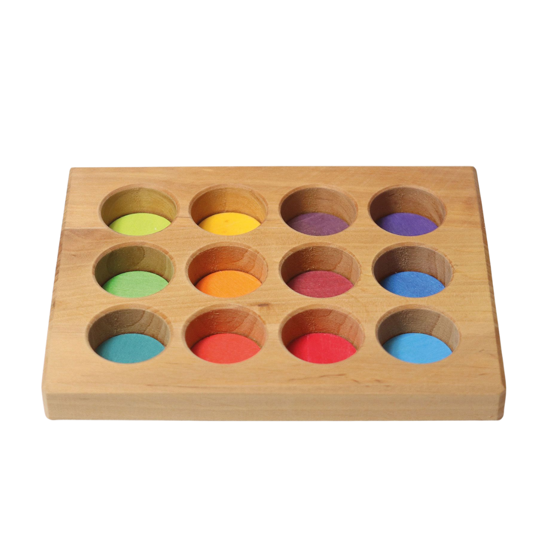 Sorteerbord Regenboog afbeelding