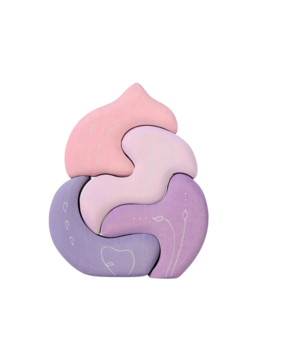 Grimm's Bouwblokken Casa Coral - Koraalhuis Grimm's Bouwblokken Casa Coral - Koraalhuis