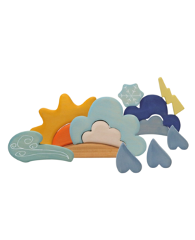 Grimm's Bouwblokken Set Het Weer