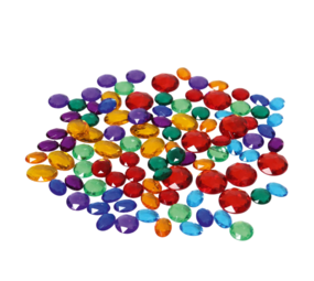 Grimm's Kleine Glitterstenen (100 st) Grimm's Kleine Glitterstenen (100 st)
