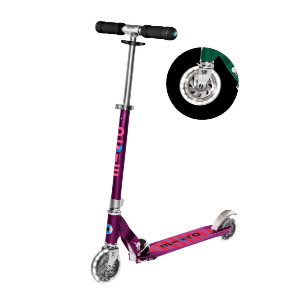 Micro Step Sprite LED Paarse Strepen Micro Step Sprite LED Paarse Strepen