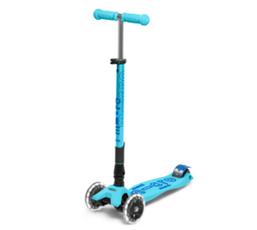 Micro Step Maxi Deluxe Inklapbaar LED Blauw Micro Step Maxi Deluxe Inklapbaar LED Blauw