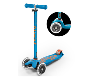 Micro Step Maxi Deluxe LED Caribbean Blue Micro Step Maxi Deluxe LED Caribbean Blue