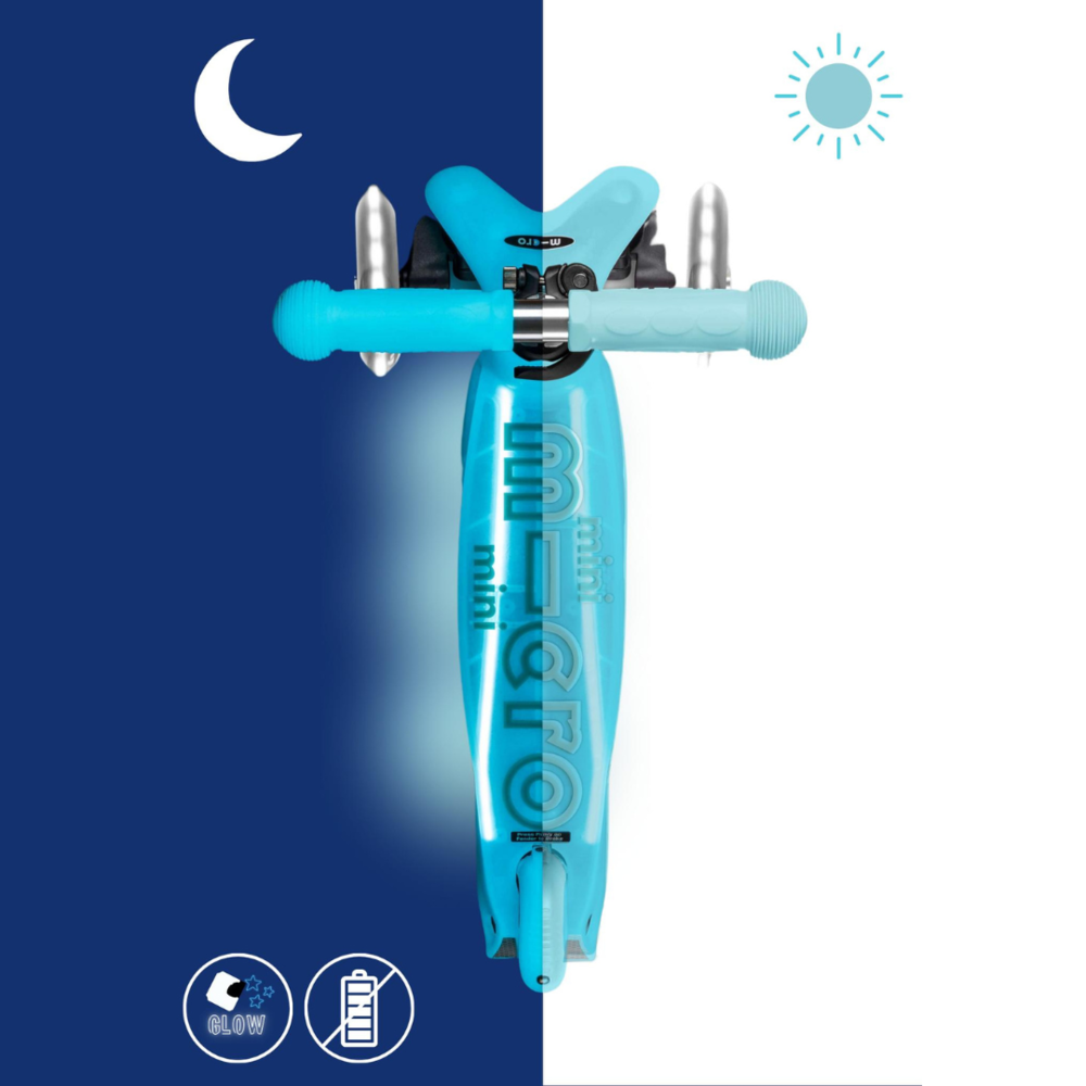 Micro Step Mini Deluxe Glow LED Plus Glacier Aqua Micro Step Mini Deluxe Glow LED Plus Glacier Aqua