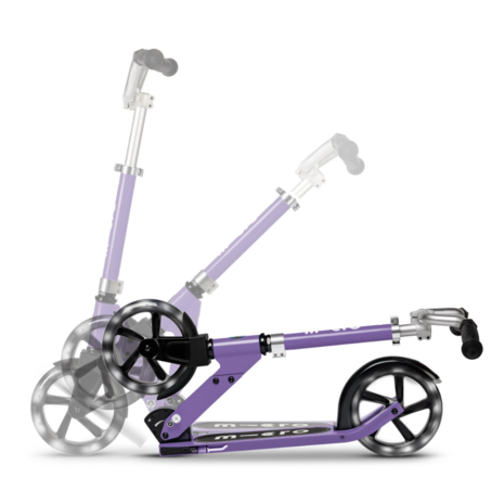 Micro Step Cruiser LED Paars Micro Step Cruiser LED Paars