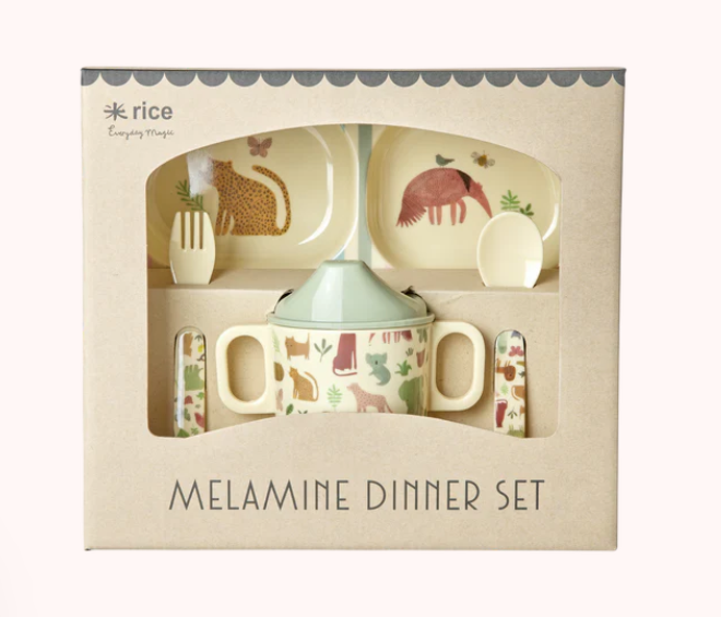 Melamine Baby Cadeauset Sweet Jungle afbeelding