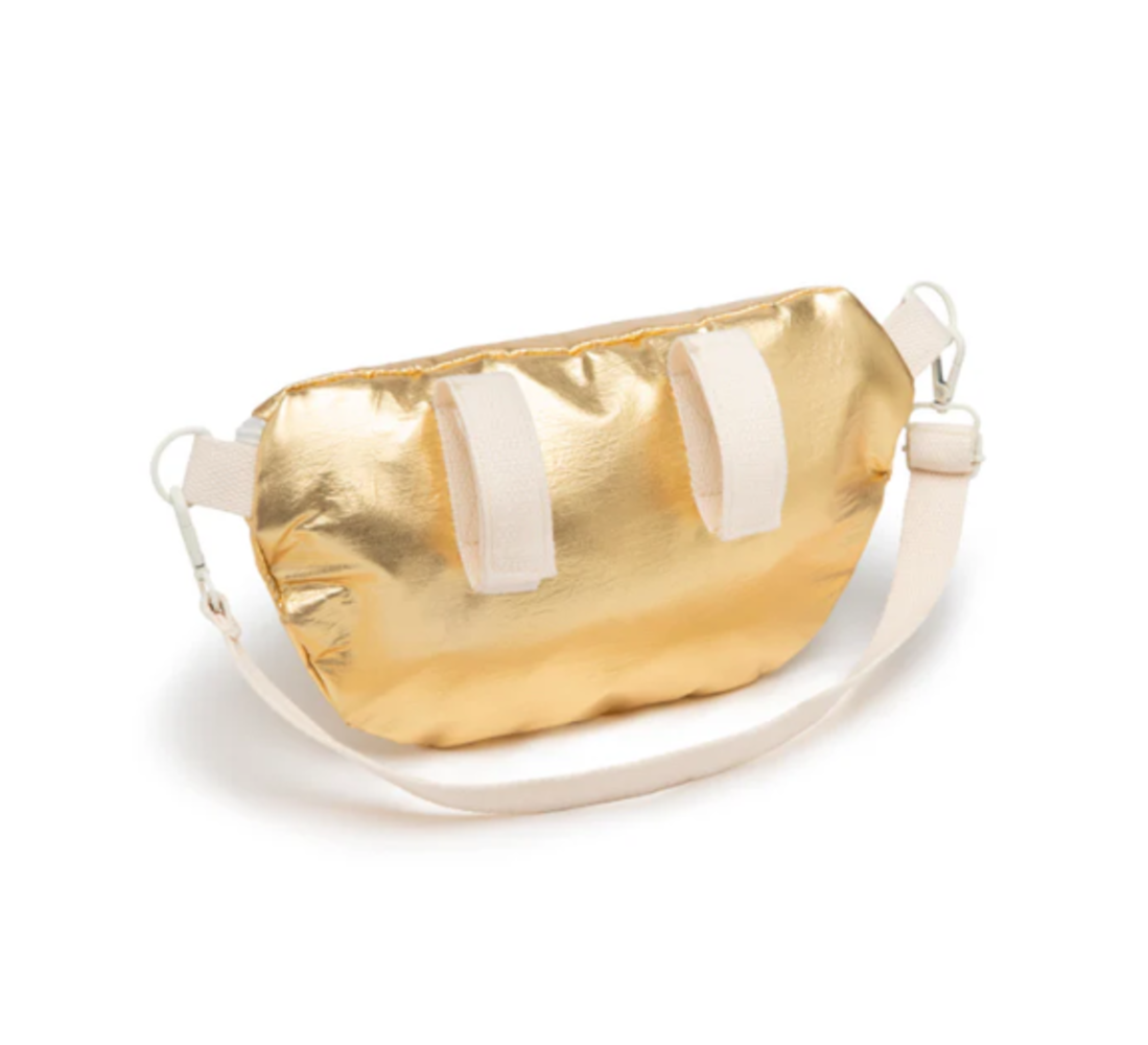 Ratatam Tasje Fanny Metallic Gold Ratatam Tasje Fanny Metallic Gold