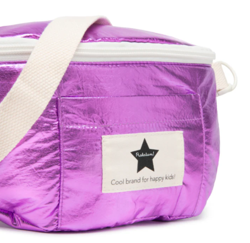 Ratatam Tasje Fanny Metallic Purple Ratatam Tasje Fanny Metallic Purple