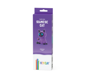 Hey Clay Interactieve Boetseerklei Siamese kat (3 kleuren) Hey Clay Interactieve Boetseerklei Siamese kat (3 kleuren)