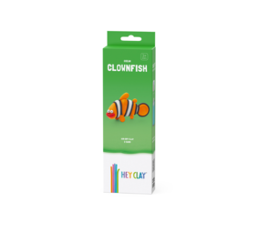 Hey Clay Interactieve Boetseerklei Clownfish (3 kleuren) Hey Clay Interactieve Boetseerklei Clownfish (3 kleuren)