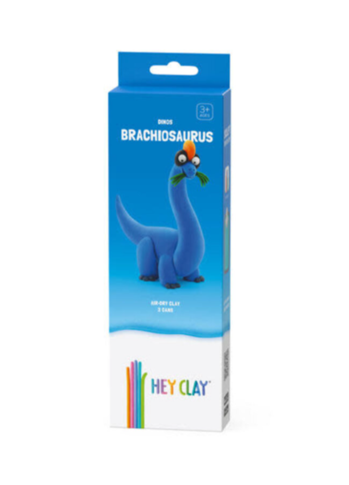 Hey Clay Interactieve Boetseerklei Brachiosaurus (3 kleuren)