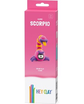 Hey Clay Interactieve Boetseerklei Scorpio (3 kleuren) Hey Clay Interactieve Boetseerklei Scorpio (3 kleuren)