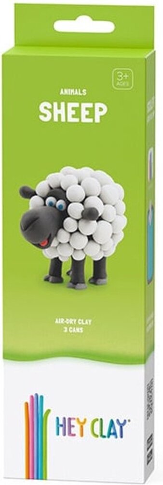 Hey Clay Interactieve Boetseerklei Schaap (3 kleuren)