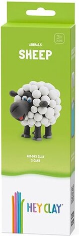 Hey Clay Interactieve Boetseerklei Schaap (3 kleuren)